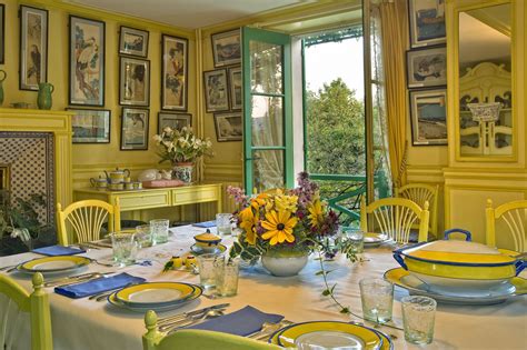 manet a givenchy|monet dining room giverny.